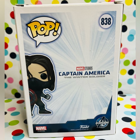 Funko Pop! The Winter Soldier #838 Year of the Shield- Special Edition sticker - Picture 4 of 4